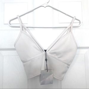 MISSGUIDED WHITE BRALET TOP